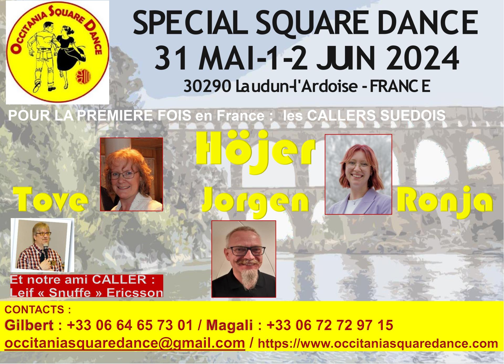 Annoucement special square dance 2024 presentation 1