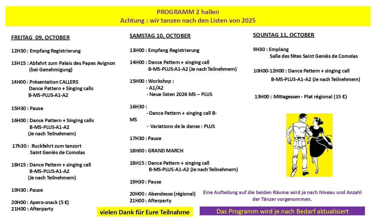 Flyer programm allemand 2026